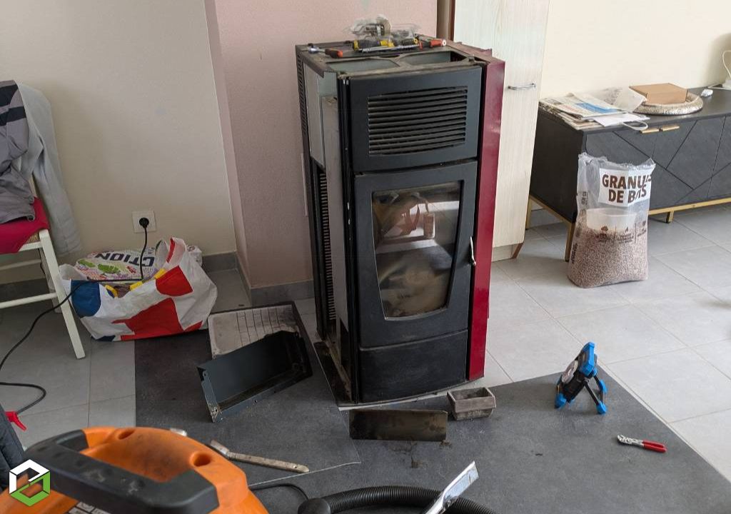 Dépannage poêle à granulés de bois RED