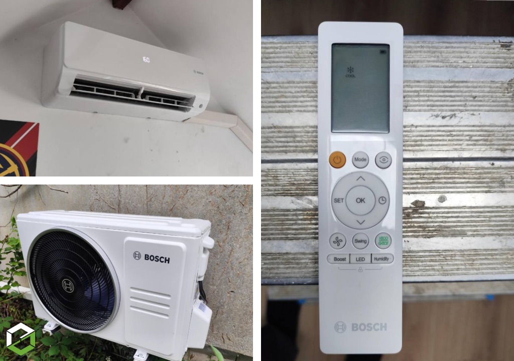 Mise en service climatisation réversible Bosh (Pompe à Chaleur AIR/AIR)