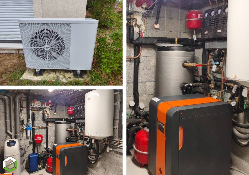 AMD ENERGIES chantier de de l'installation, de l'entretien et du dépannage de Pompe à Chaleur (PAC). Chauffagiste Pompe à Chaleur à Cherbourg-en-Cotentin