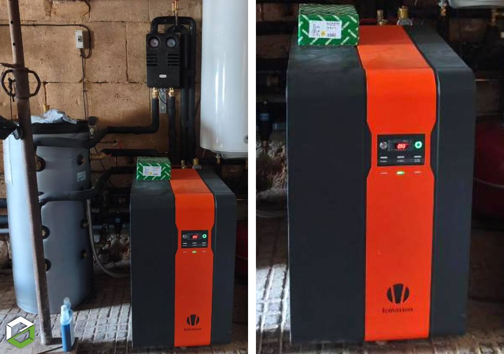 AMD ENERGIES chantier de du Chauffage au BOIS et de la chaudière bois. Chauffagiste bois
 à Caen