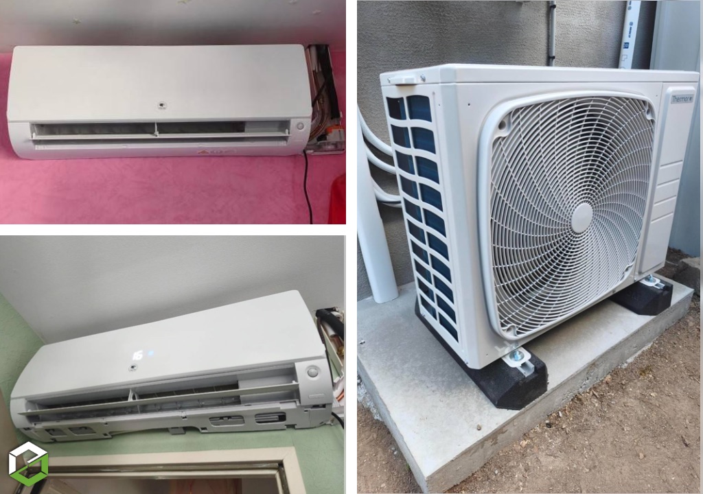 Mise en service pompe à chaleur AIR / AIR THERMOR