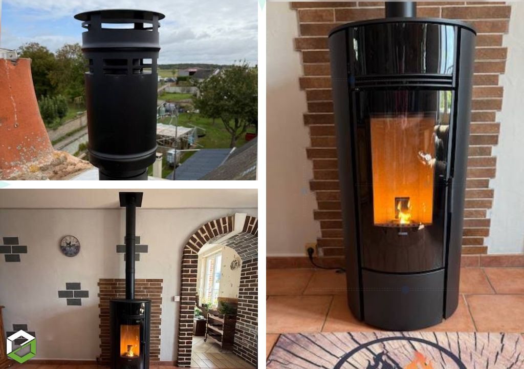 Au Coin du Feu : Faire installer un poêle à granulés Klover par un artisan certifié RGE QualiBois