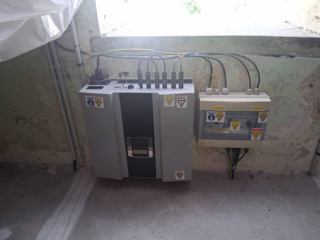 Installation de panneaux solaire photovoltaïques pour alimenter une prise IRVE pour une voiture électrique - RGE QualiPV-Deux Sèvres (79)