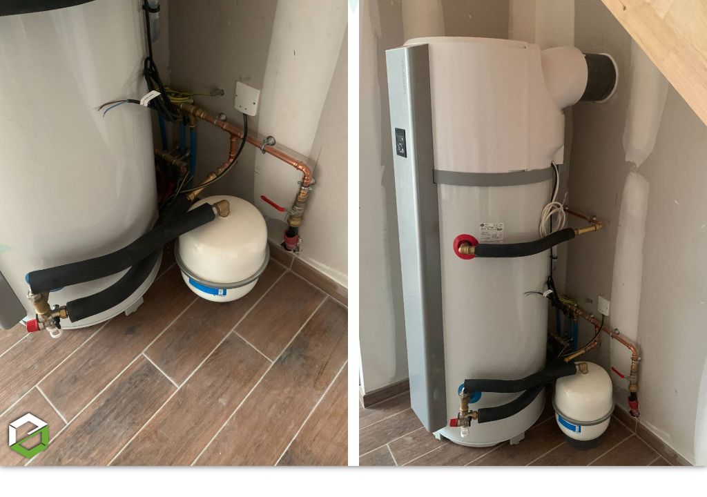 Installation ballon thermodynamique Atlantic