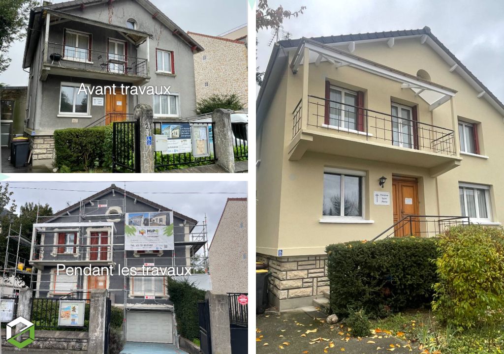 rénovation énergétique d'un presbytère 