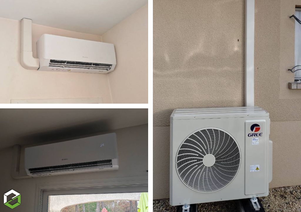 réalisation d’un système de climatisation multisplit gree pular