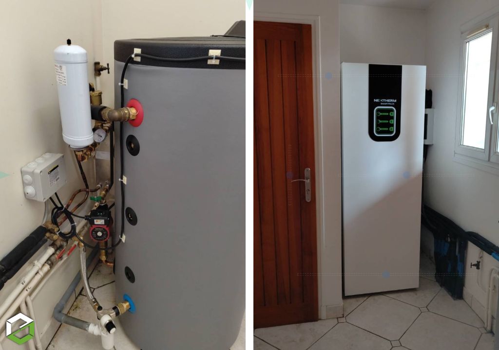 Remplacement d’une ancienne PAC SOFATH par une PAC NEXTHERM SMARTPACK SOL/SOL 7,5 kW monophasée au R410A