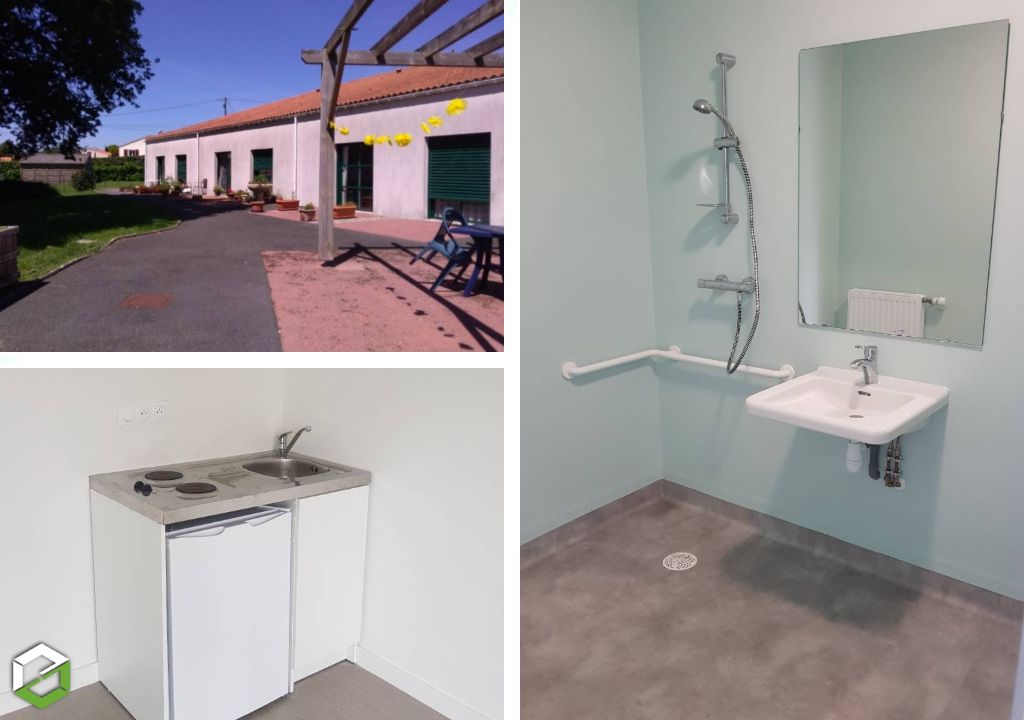Consultez la chantier : installation de chauffage, plomberie et ventilation pour la redistribution d'une structure collective