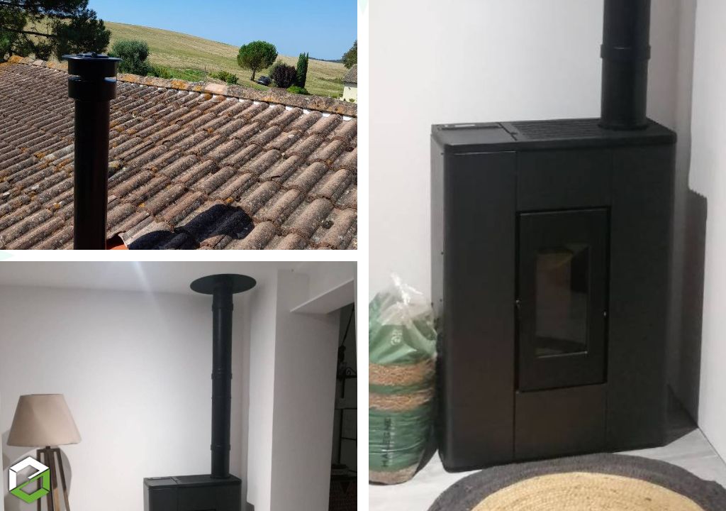 Consultez la chantier : installateur rge de poêles à granulés avec faible consommation d'électricité