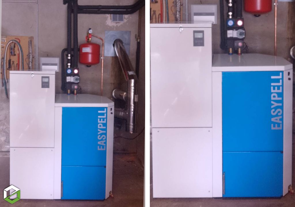 Installation d’une chaudière à granulés ÖkoFEN EasyPell 16 kW 