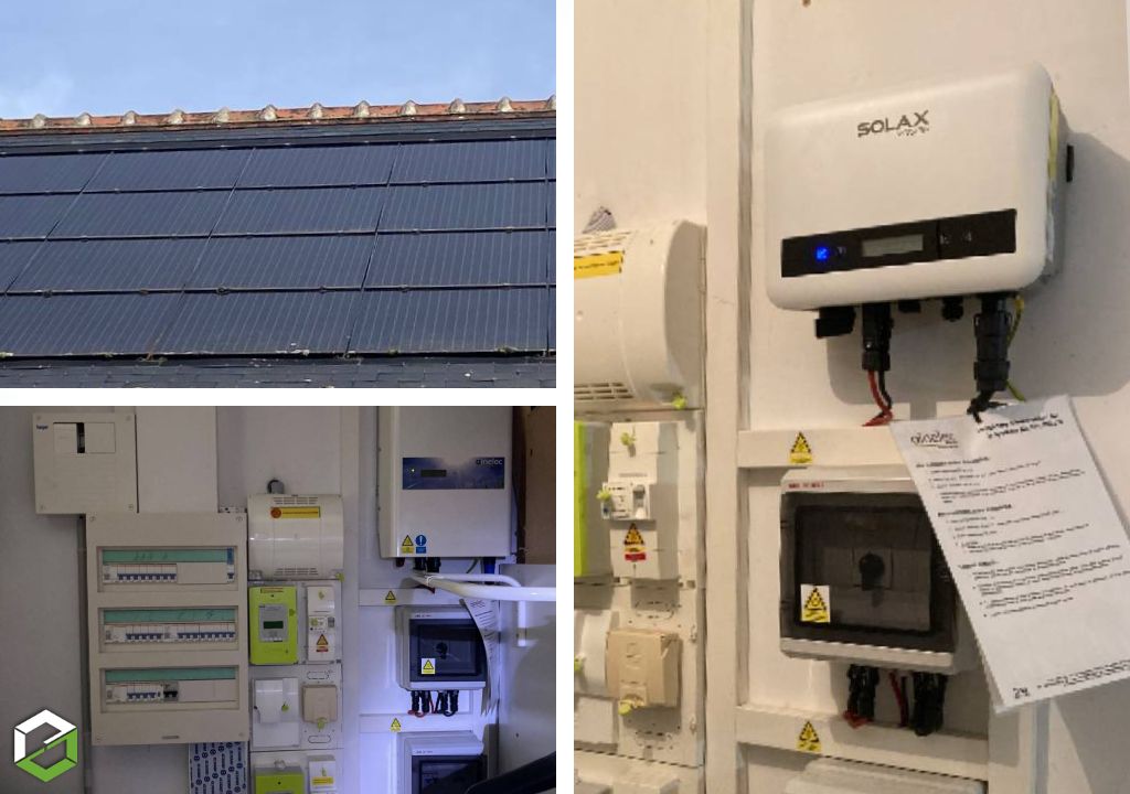 remplacement d'un onduleur photovoltaïque défectueux