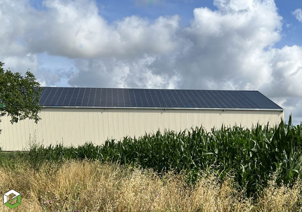 Installation solaire agricole de 100 kWc pour revente