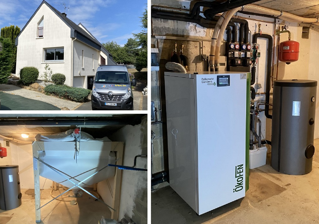 chaudiere à granulés de bois okofen condens 18kw