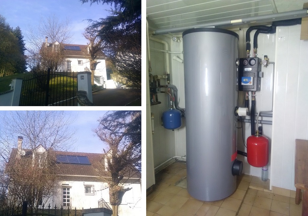 Installation  Chauffe eau solaire GASOKOL certifiée RGE QualiSol