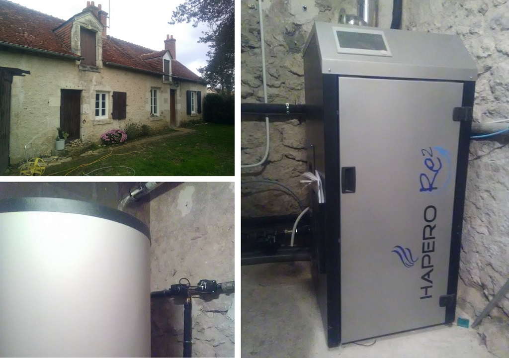 Installation Chaudière à Granulés HAPERO certifiée RGE QualiBois