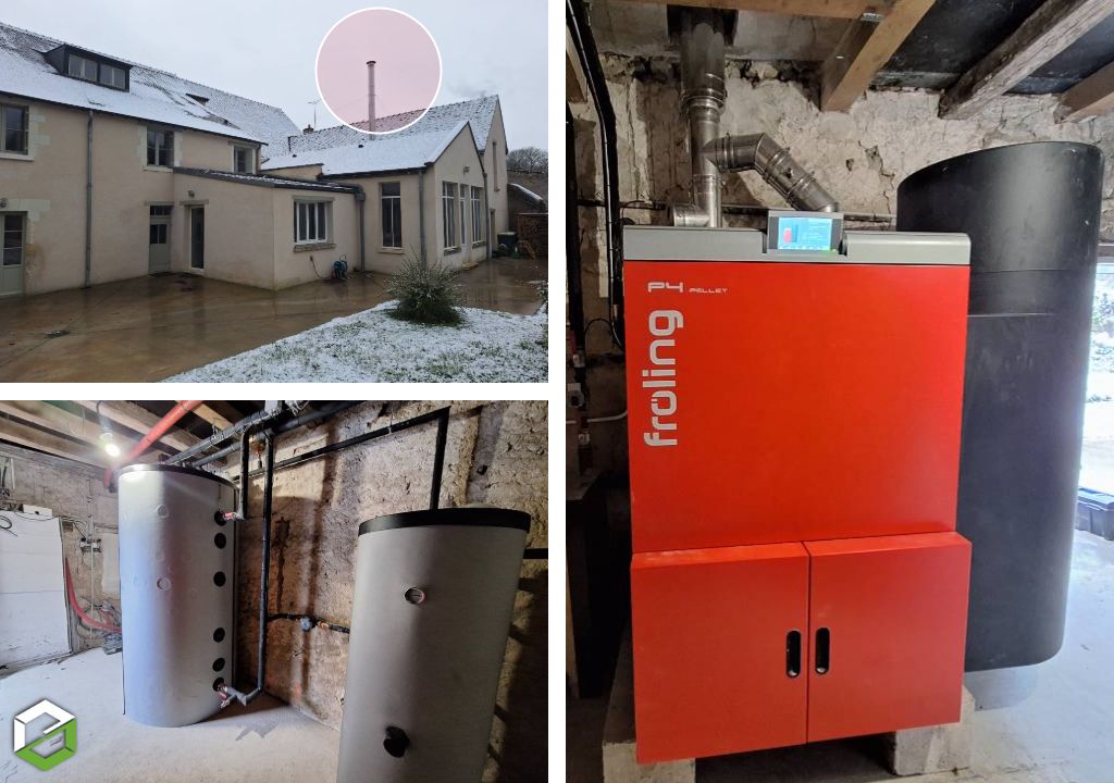HELIOSOLIS RGE QUALIBOIS - Installation d'une chaudière à granulés de bois (pellet)