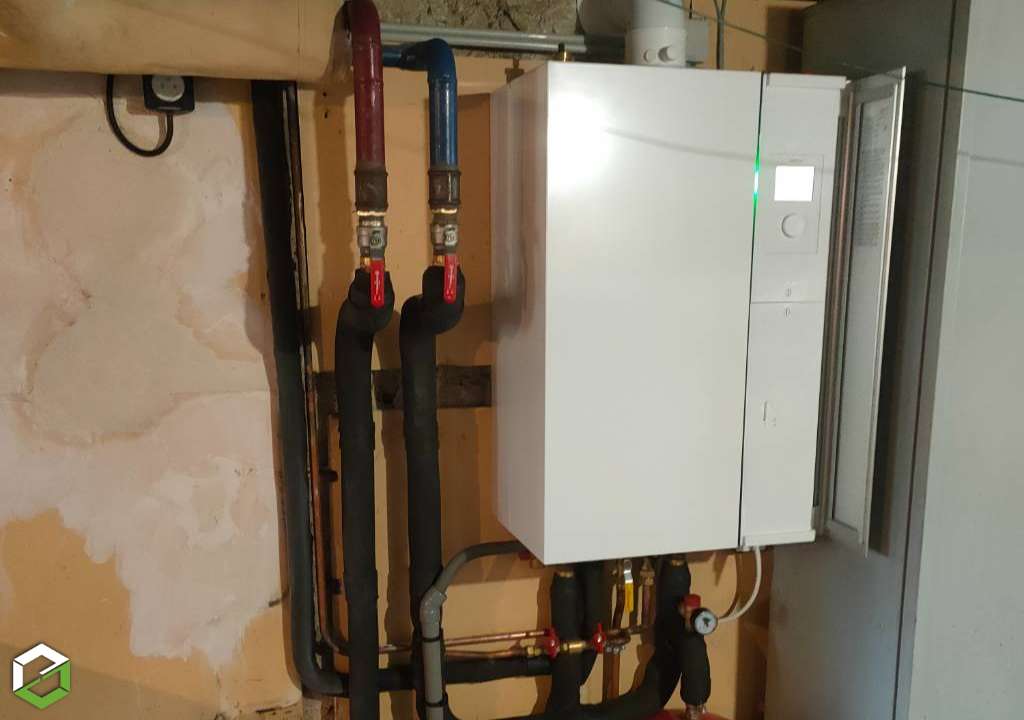 pose d'une chaudière gaz condensation thpe weishaupt wtc b 25kw
