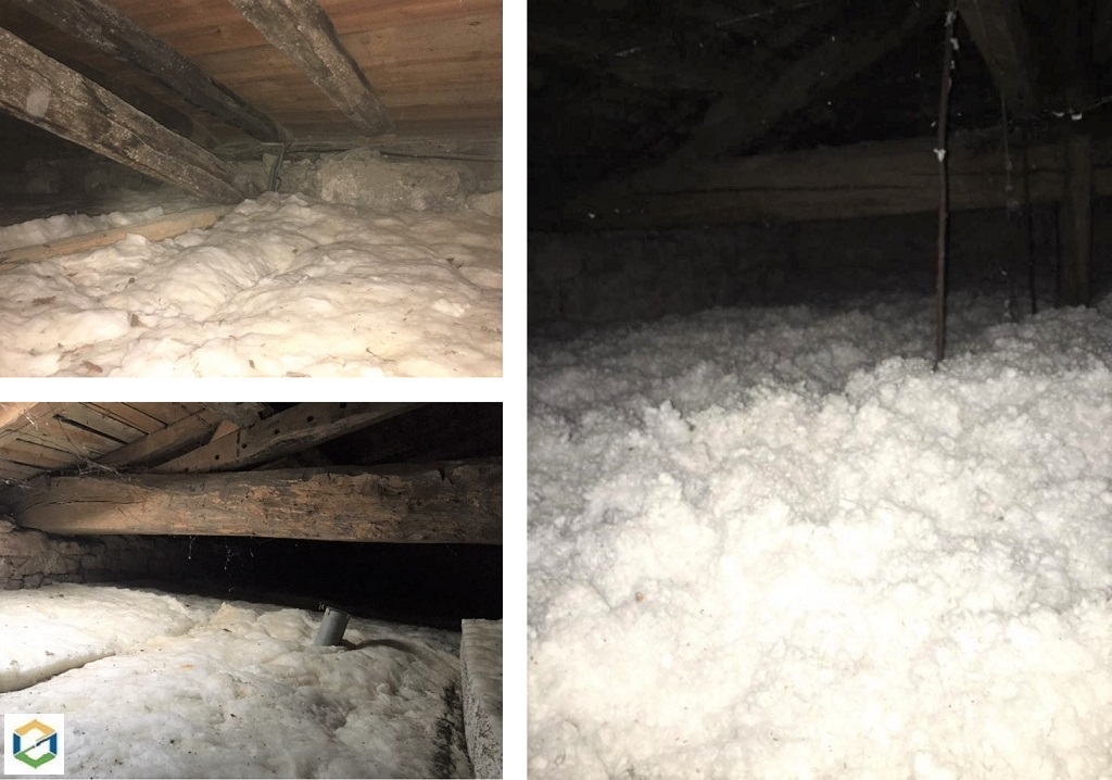 Consultez la chantier : pose isolation de comble - installateur rge qualibat