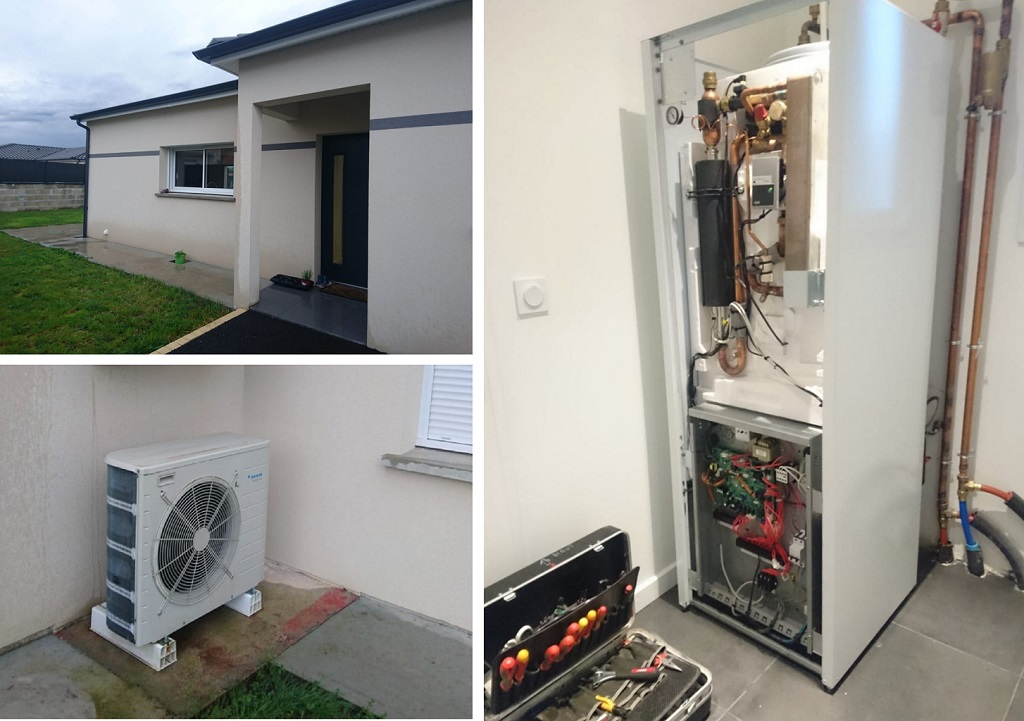 Ets Aquitaine Géothermie : Entretien sur pompe à chaleur de marque altherma Daikin