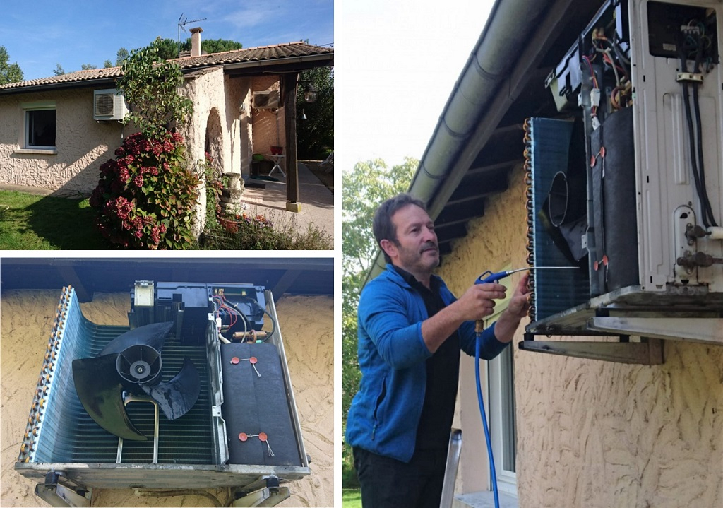 Ets Aquitaine Géothermie : Entretien annuel pour un climatiseur par un professionnel spécialiste