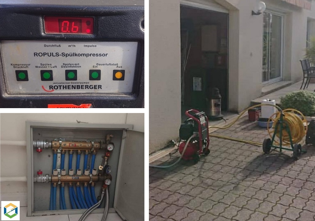 Chauffage au sol en panne ? Désembouage d'un plancher chauffant  -Gironde (33)