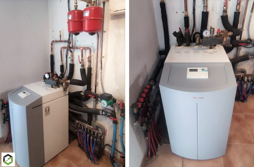 Ets Aquitaine Géothermie : Entretien et depannage sur une pompe à chaleur stiebel eltron