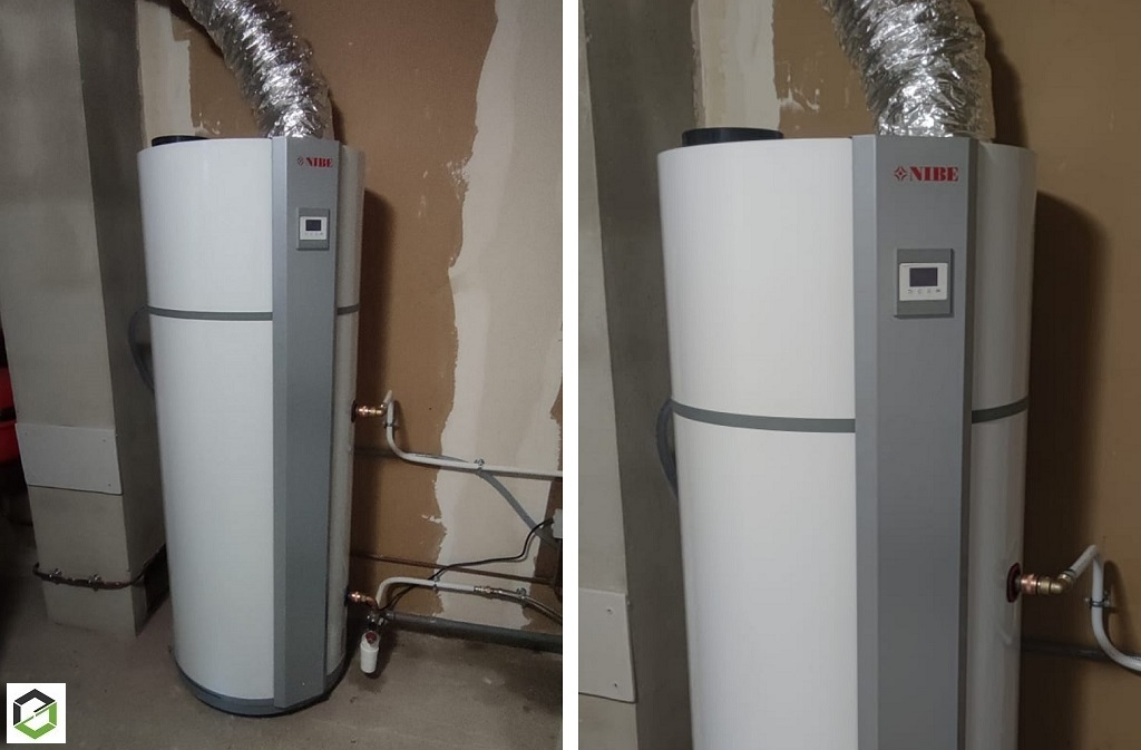 Ets Aquitaine Géothermie : Installation d'un chauffe-eau Thermodynamique NIBE + Ma prime rénov