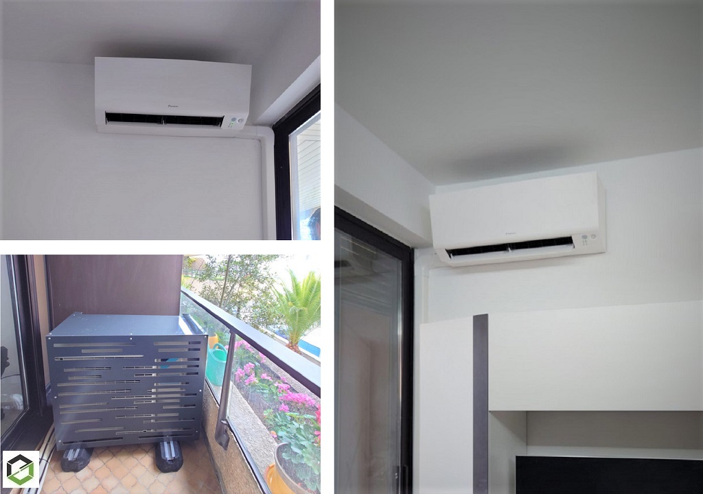 Ets Aquitaine Géothermie : Installation d'une climatisation réversible DAIKIN silencieuse par une entreprise certifiée RGE