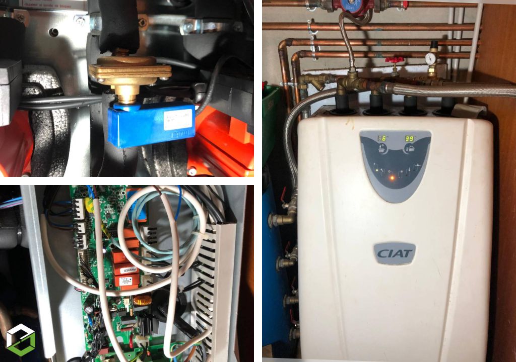 Ets Aquitaine Géothermie : Dépannage sur une Pompe à Chaleur CIAT - Entreprise RGE