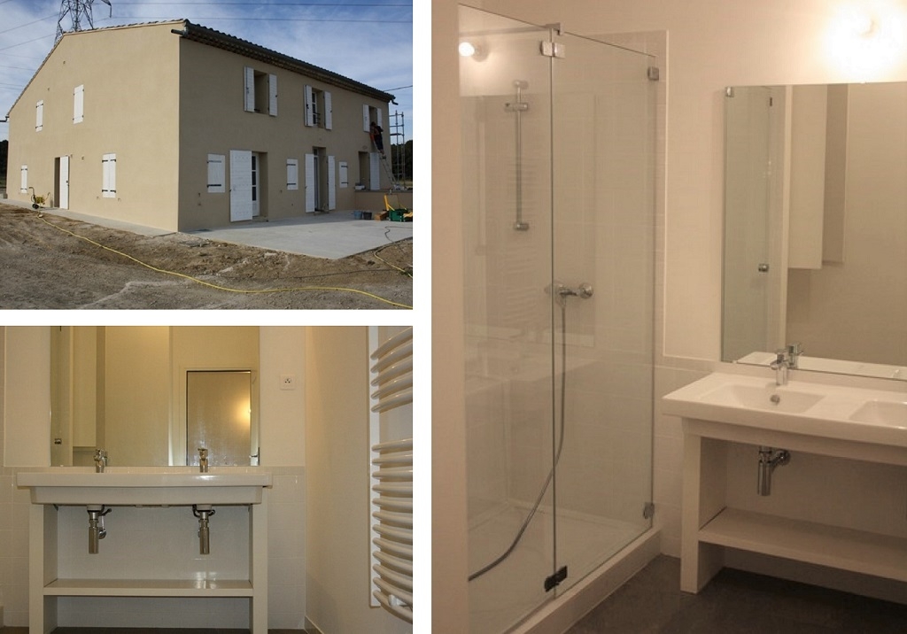 Réseau plomberie rénovation d'une bastide