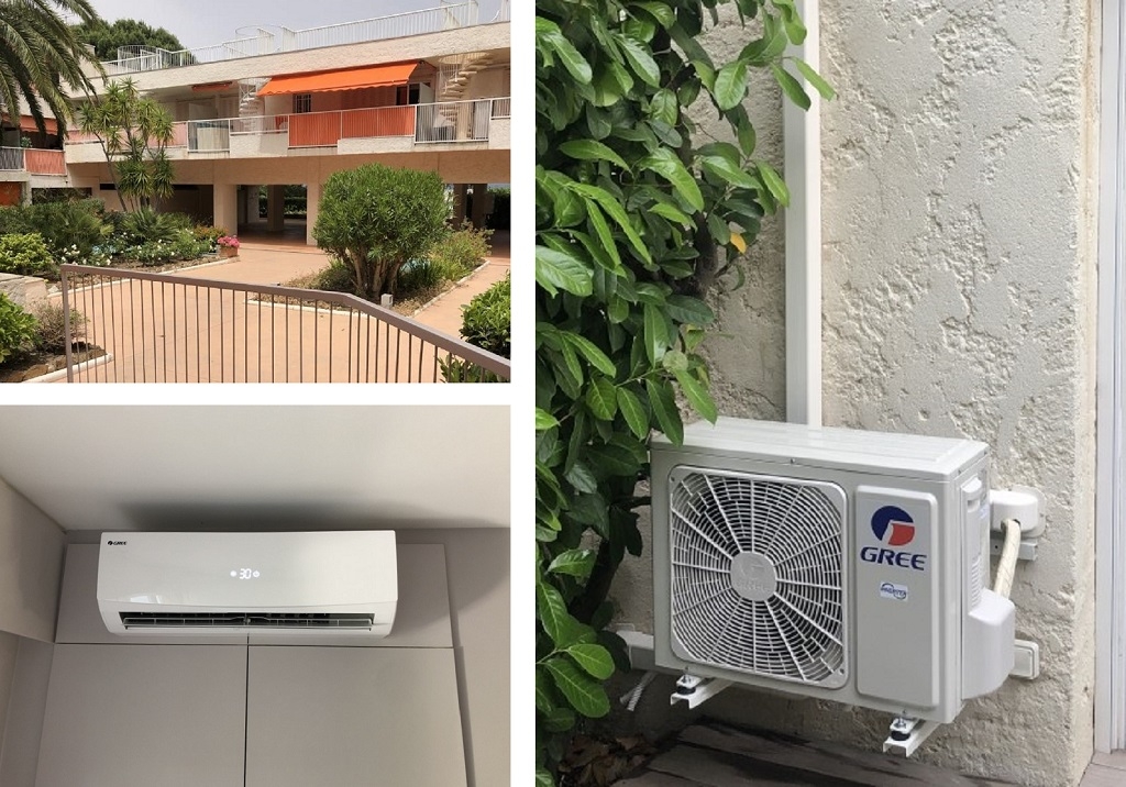 Pose soignée d’une climatisation à Aix en Provence 