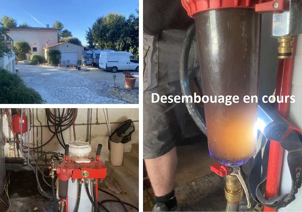 Radiateurs qui ne chauffent plus, desembouage efficace