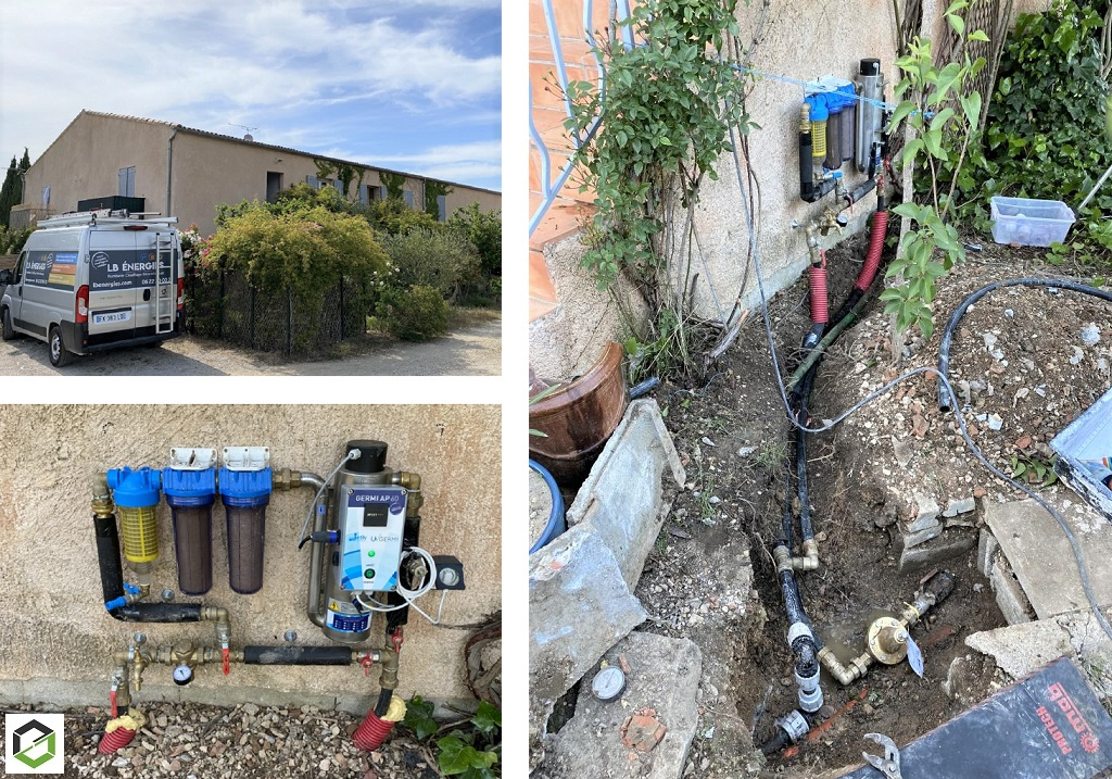 Consultez la chantier : faire poser une station de filtration de l’eau du canal de provence 