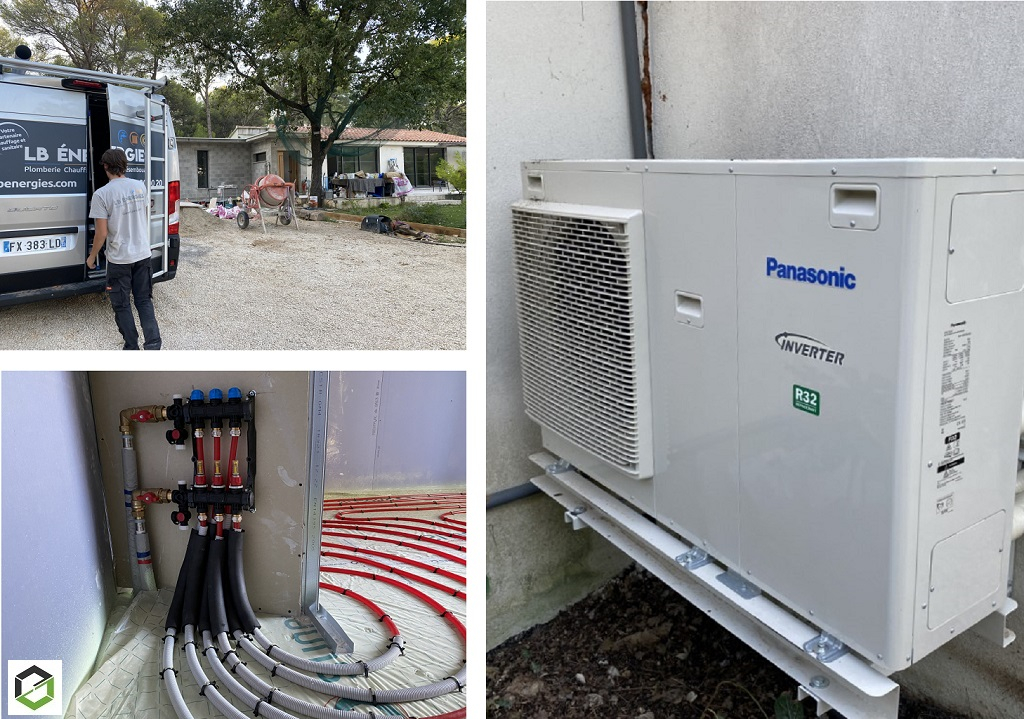 Entreprise RGE - Installer une pompe à chaleur PANASONIC sur plancher chauffant