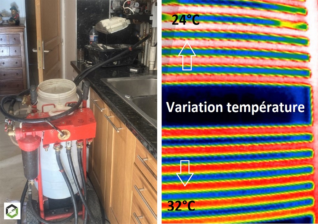 Consultez la chantier : faire désembouer un réseau de radiateurs monotube par un artisan spécialiste du désembouage - rge
