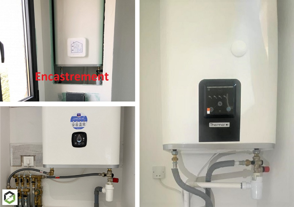 pose d’un cumulus électrique extra plat pour une salle de bain - rge