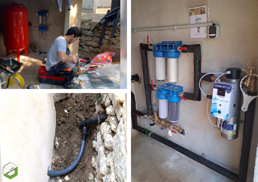 Consultez la chantier : faire installer une station de filtration de l’eau du canal de provence 