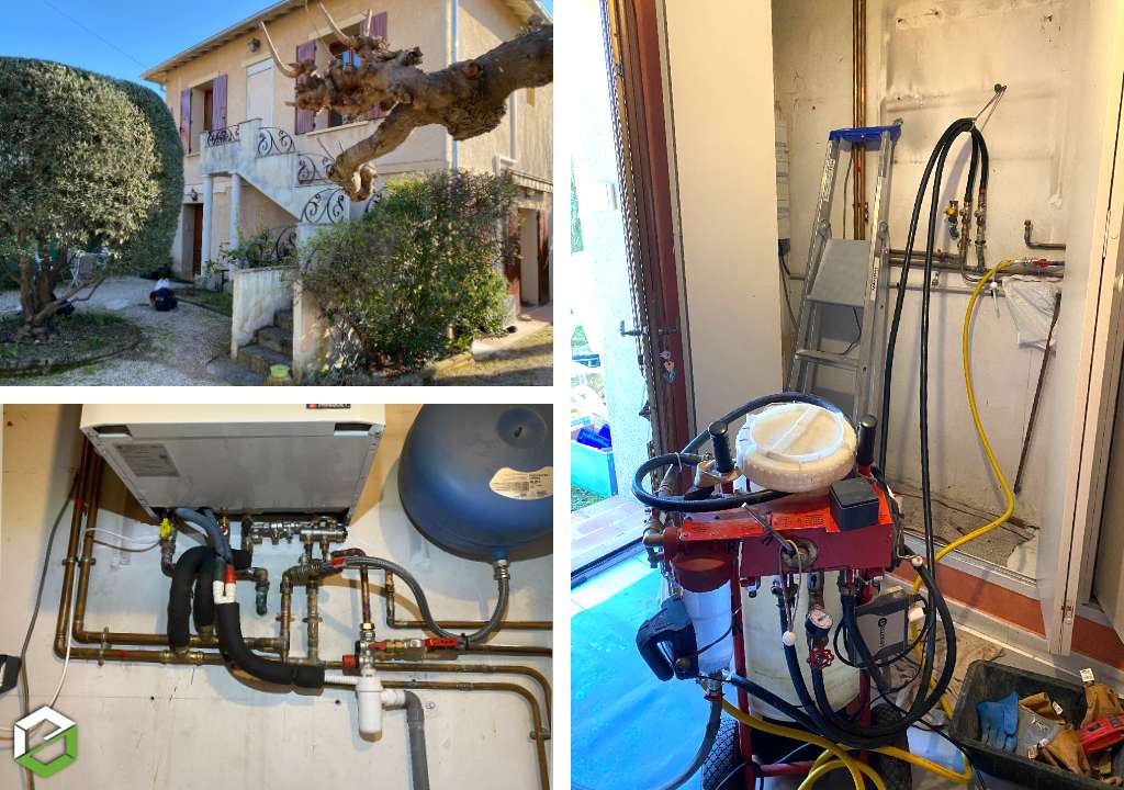 Pose d'une chaudière FRISQUET en remplacement d'une FRISQUET vieille de 25 ans - Entreprise RGE