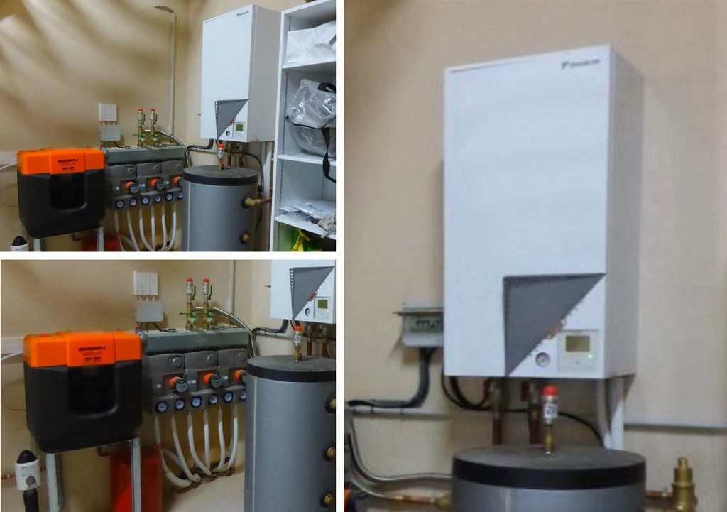 Installation d'une pompe à chaleurs RO DAIKIN ALTHERMA 