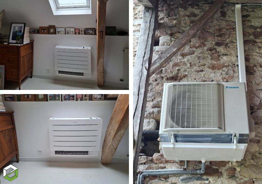 Installation console DAIKIN par un installateur RGE 