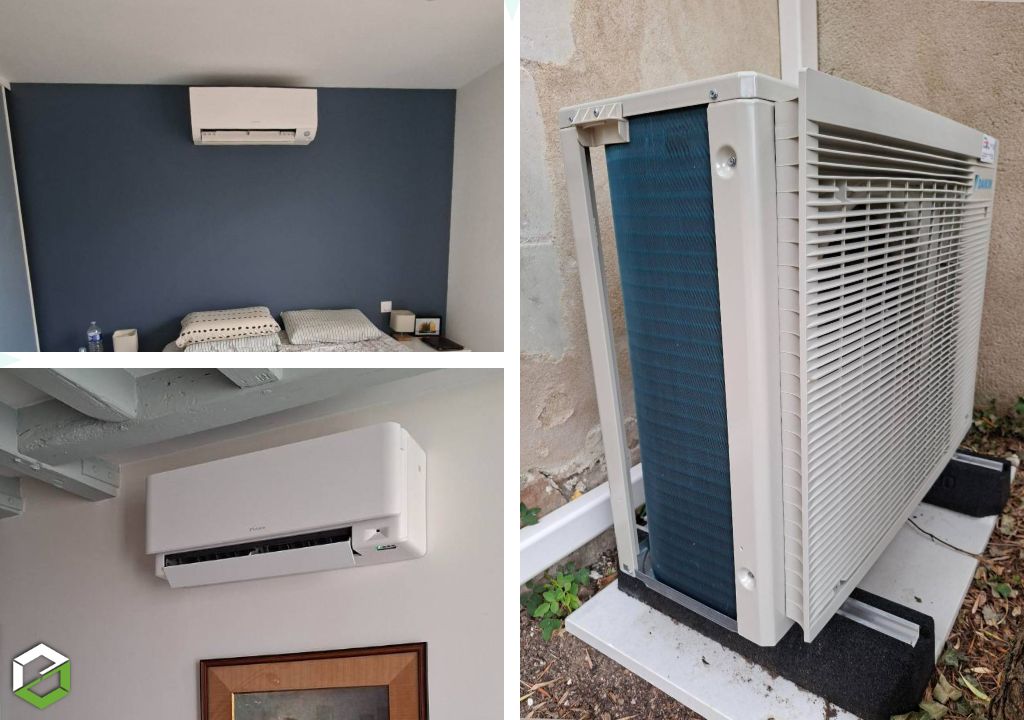 installer une climatisation réversible par partenaire daikin