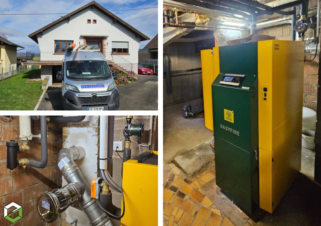 Installation d'une chaudière à granulés de bois KWB RGE bois 2026-Bas Rhin (67)