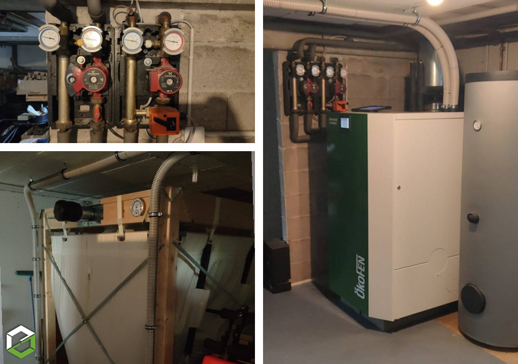 Entretien d'une chaudière Okofen Pellematic compact de 12 kW / RGE 2026-Bas Rhin (67)