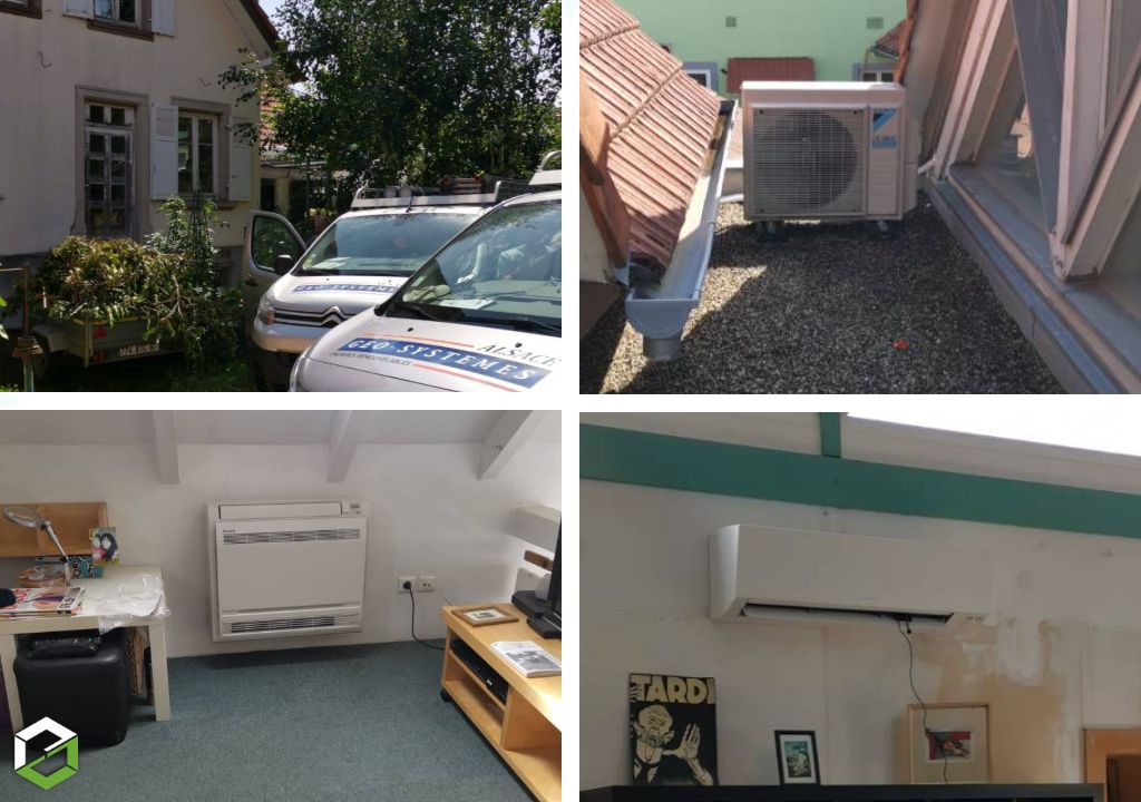 Consultez la chantier : installation et mise en service d'un systeme de climatisation / rge 2026