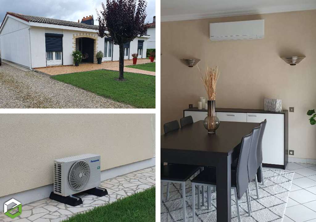 Installation clim Mono-Split PANASONIC par un professionnel certifié RGE QualiPAC