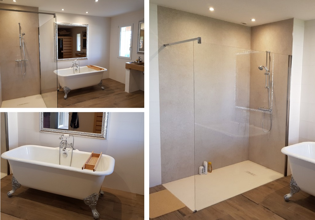 Rénovation création salle de bain sur mesure