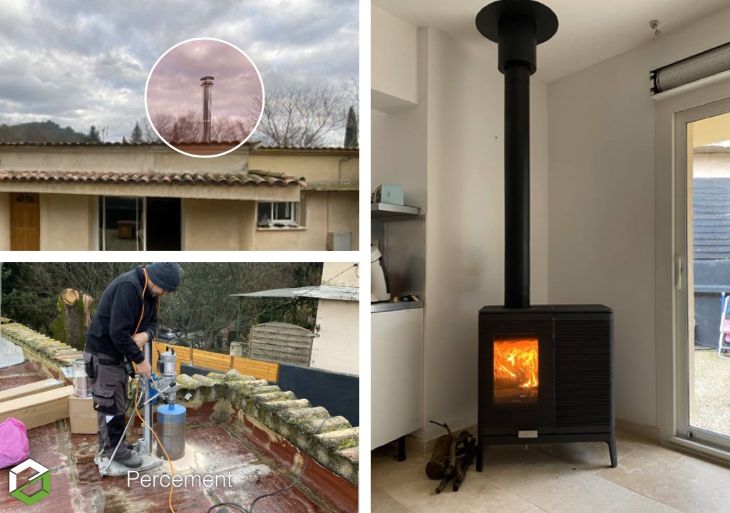 Ets Bonneaud Sas : Installateur RGE  Qualibois en pôeles bois bûches ou granulés invicta, Deville et Godin