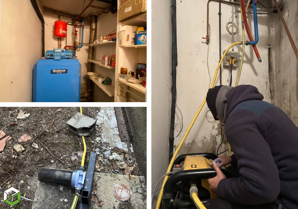Ets Bonneaud Sas : Désembouage circuit chauffage central avant installation d'une PAC Viessmann