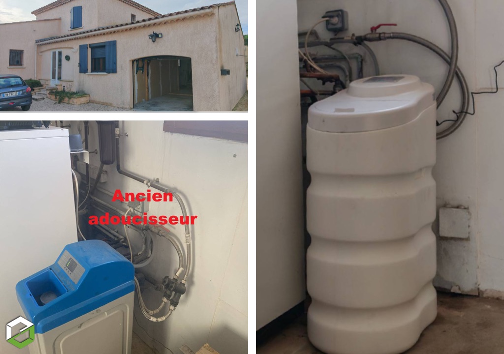 Ets Bonneaud Sas : Installation d'un adoucisseur volumétrique de prix abordable