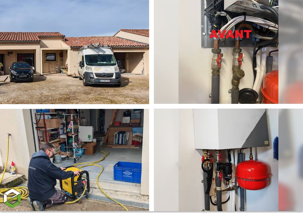 Spécialiste du désembouage de systèmes de chauffage central-Vaucluse (84)